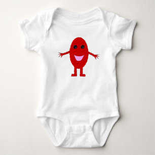 Happy Red Grape Baby Clothing Bodysuit