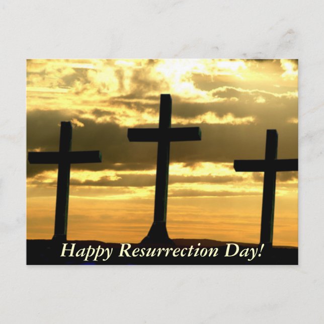 Happy Resurrection Day! Postcard (Front)