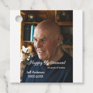 Happy retirement add name photo years of service r favour tags