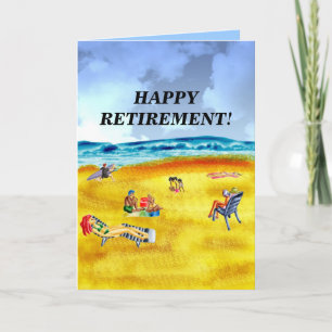 HAPPY RETIREMENT! CARD