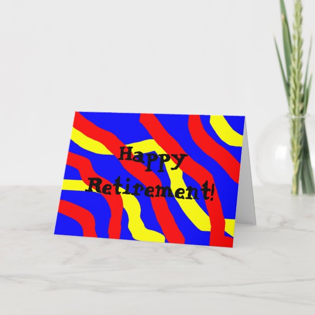 Happy Retirement! Card (Front)