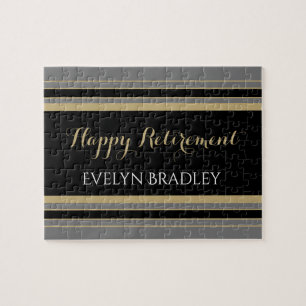 Happy retirement gift jigsaw puzzle