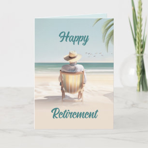 Happy Retirement! Greeting Card for a Coworker Man