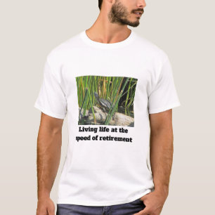 Happy Retirement Humourous Relaxed Turtle T-Shirt