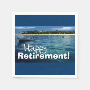 Happy Retirement! Napkin