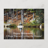 Happy Retirement Peaceful Man Sitting by a Lake