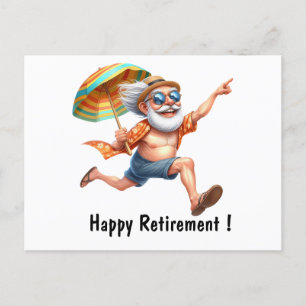 Happy Retirement  Postcard
