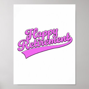 Happy Retirement Poster