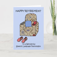 Happy Retirement Speech Language Pathologist