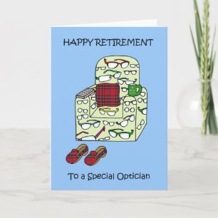 Happy Retirement to Optician Card