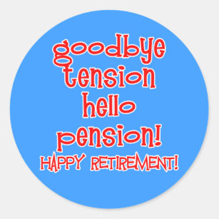 Funny Retirement Stickers Zazzle CA