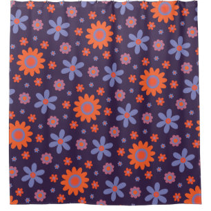  Happy Retro Flowers Cute 70s Hippie Daisy Pattern