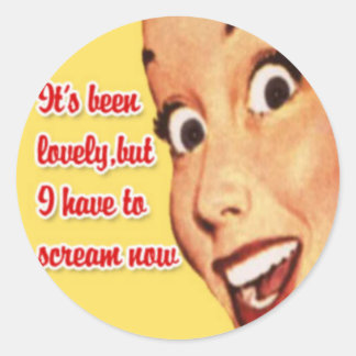 Happy Retro Housewife Stickers 4