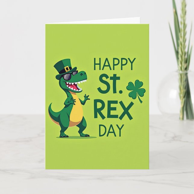 Happy Rex Day Great Card (Front)