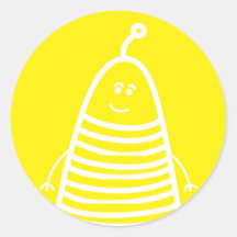 Happy Robot, autocollant d'émotion !