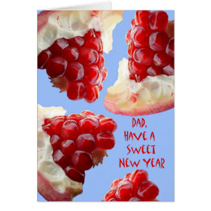 Happy Rosh Hashanah for Dad, Pomegranate