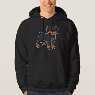 Happy Rottweiler 34 Hoodie