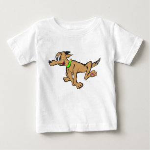 Happy Running Dog Customizable Jersey T-shirt