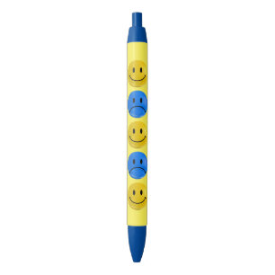 Happy Sad Bi Polar Pen