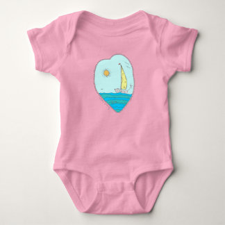 Happy Sailing ! Baby Bodysuit