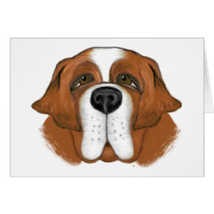 Happy Saint Bernard