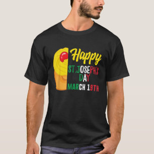 Happy Saint Joseph s Day Jesus Catholic Sfingi Mar T-Shirt