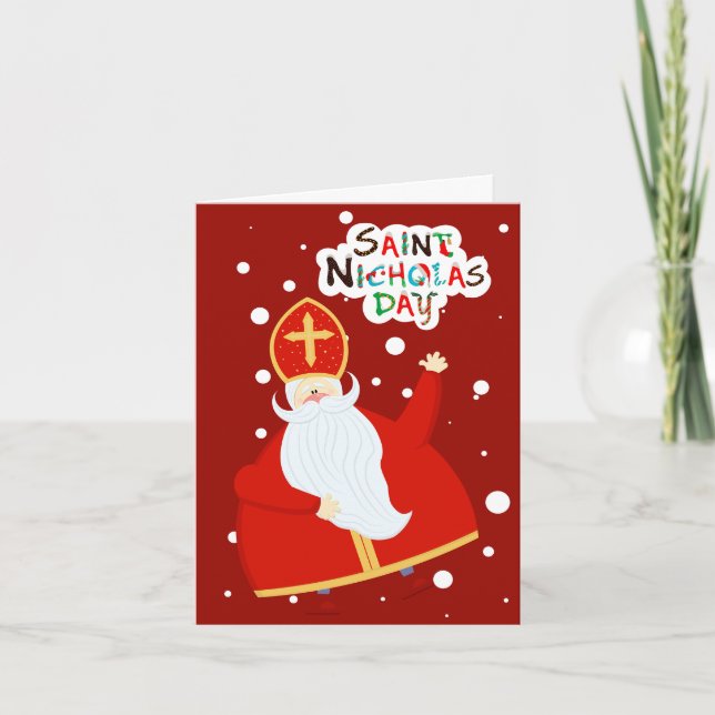 Happy Saint Nicholas Day Card (Front)