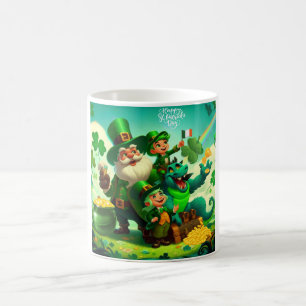 Happy Saint Patrick's Day colorful Coffee Mug