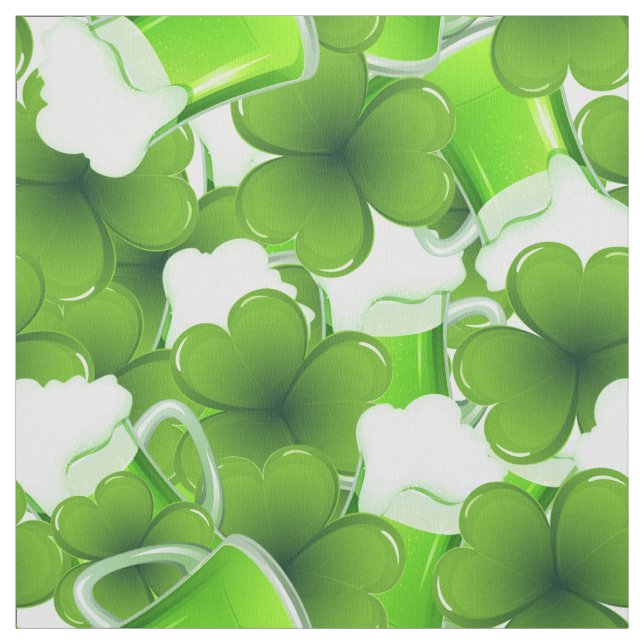 Happy Saint Patrick's Day Fabric (Swatch)