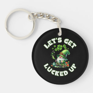 happy saint patrick's day keychain