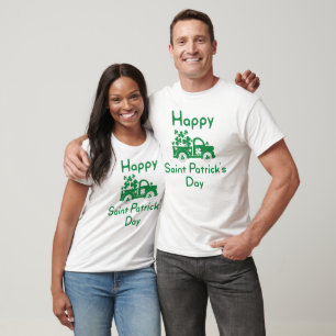 Happy Saint Patrick's Day, Lucky Truck T-Shirt