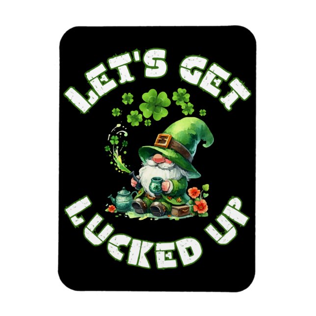 happy saint patrick's day magnet (Vertical)