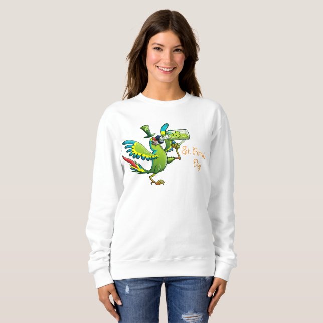 Happy saint patrick's day! sweatshirt (Front Full)