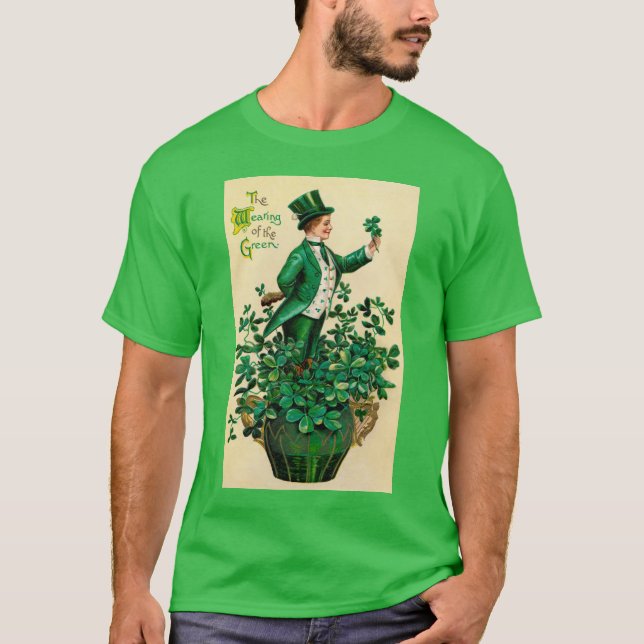 Happy saint patrick's day! T-Shirt (Front)