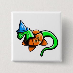 Happy Samhain!! 2 Inch Square Button