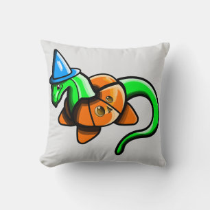 Happy Samhain!! Throw Pillow