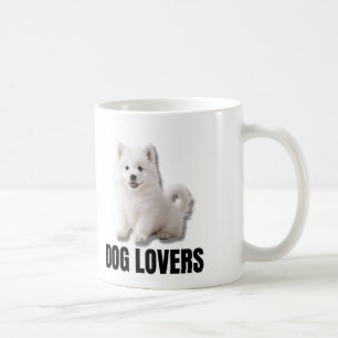 Happy Samoyed Puppy Dog Lovers Print Coffee Mug
