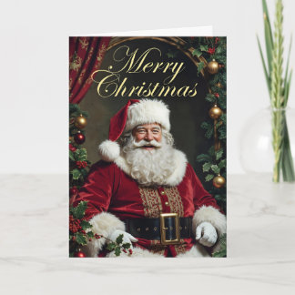 Happy Santa Christmas Card