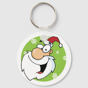 Happy Santa Clause T-shirts and Gifts Keychain
