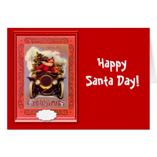 Happy Santa Day Card