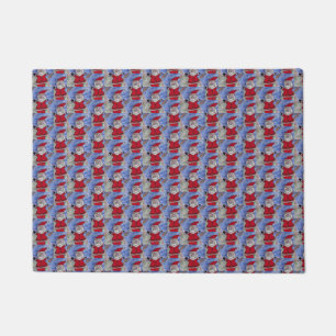 Happy Santa Doormat