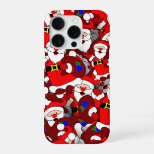 Happy Santa iPhone 16 Pro Case