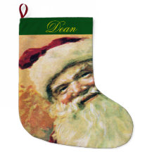 Happy Santa Merry Christmas Vintage