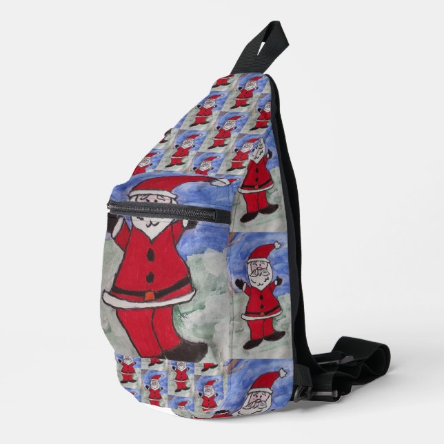 Happy Santa Sling Bag (Right Corner)