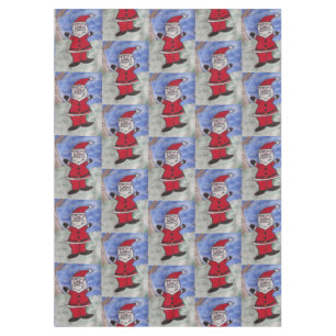 Happy Santa Tablecloth