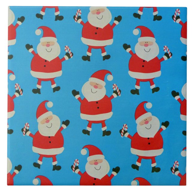 Happy Santas Tile (Front)