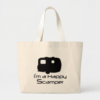 Happy Scamper Fun Stuff! Large Tote Bag
