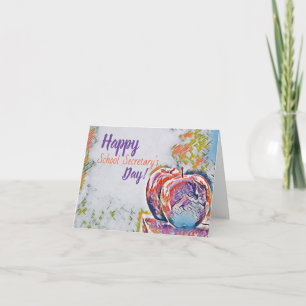 Happy School Secretary's Day Card