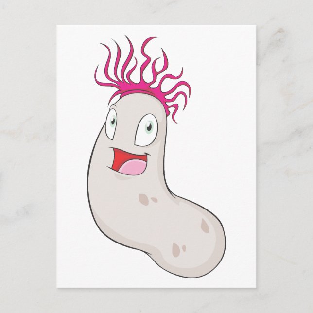Happy Sea Cucumber Postcard (Front)