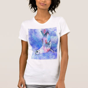 Happy Seal Swimming T-Shirt Painting
